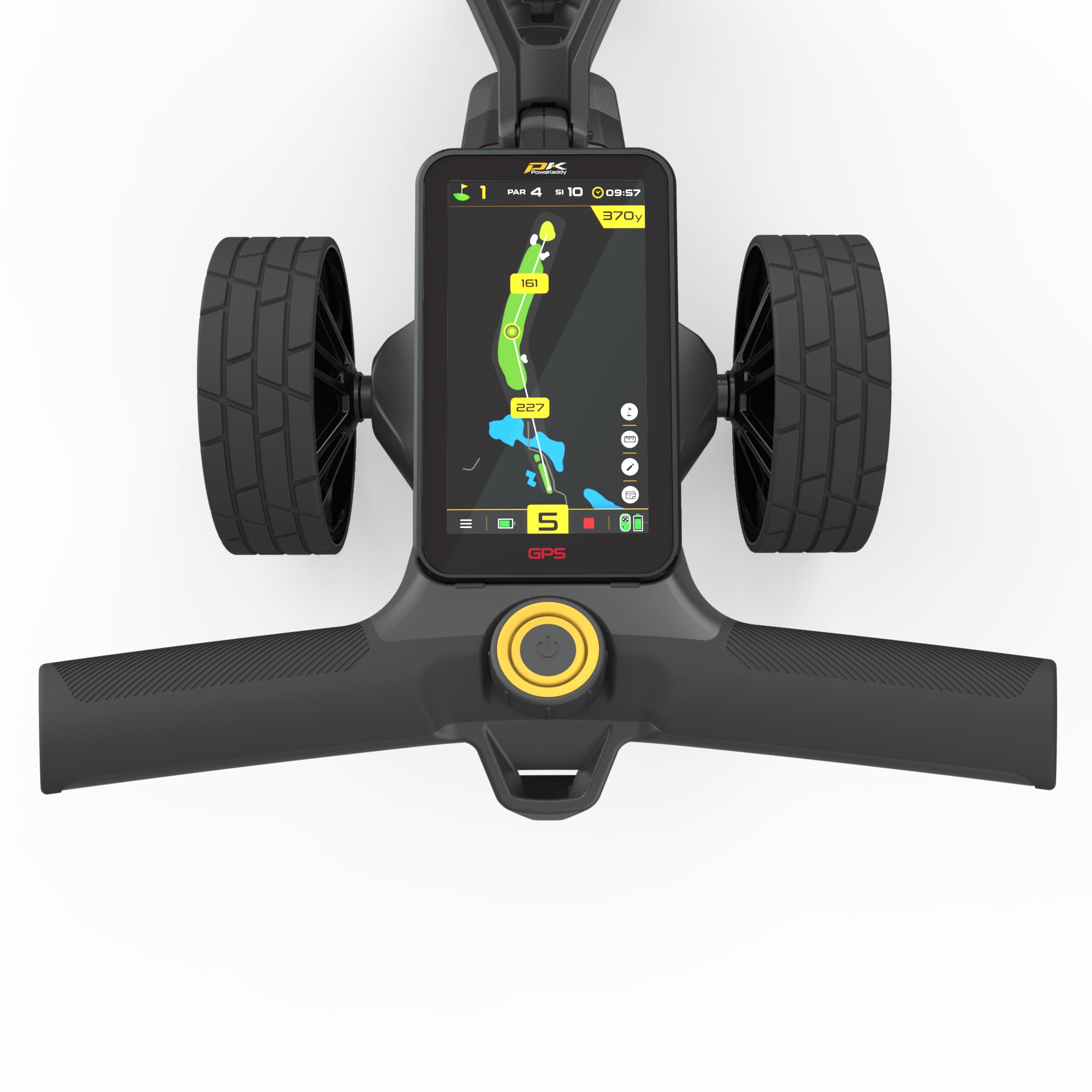 Powakaddy RX12 Remote GPS Electric Trolley - XL Lithium Battery