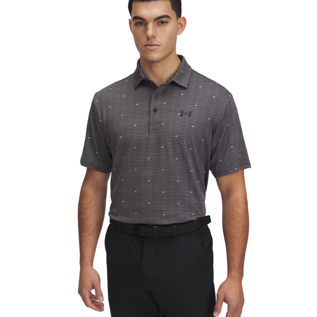 Under Armour Playoff 3.0 Printed Dashed Golf Polo