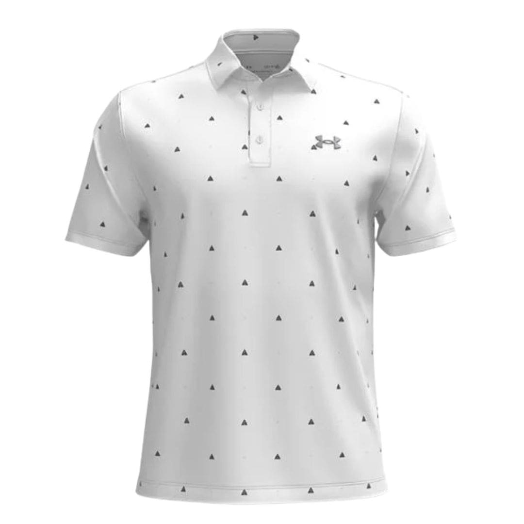 Under Armour Playoff 3.0 Printed Dotted Golf Polo