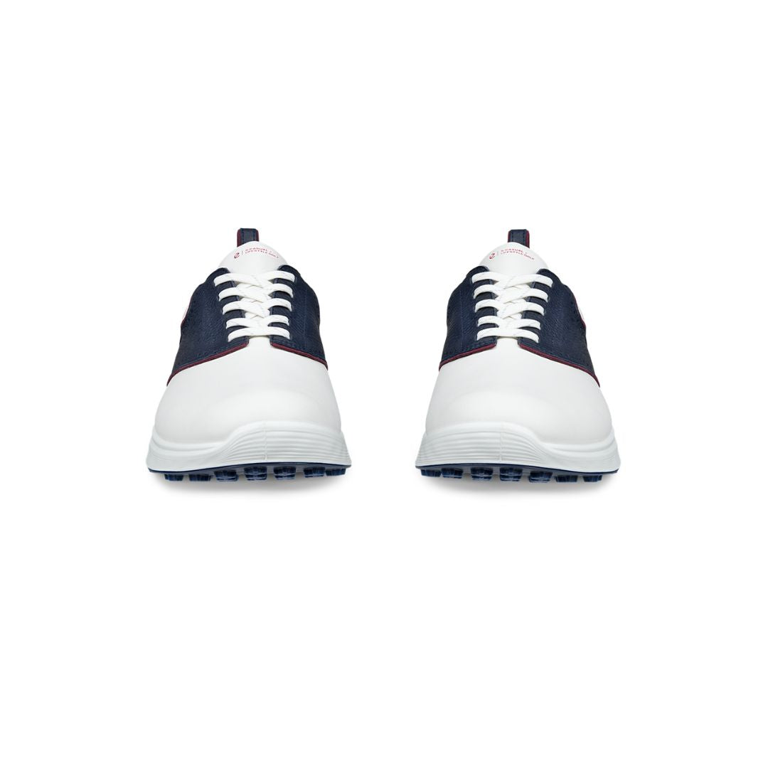 Ecco S-Casual Hybrid Golf Shoes - White & Marine