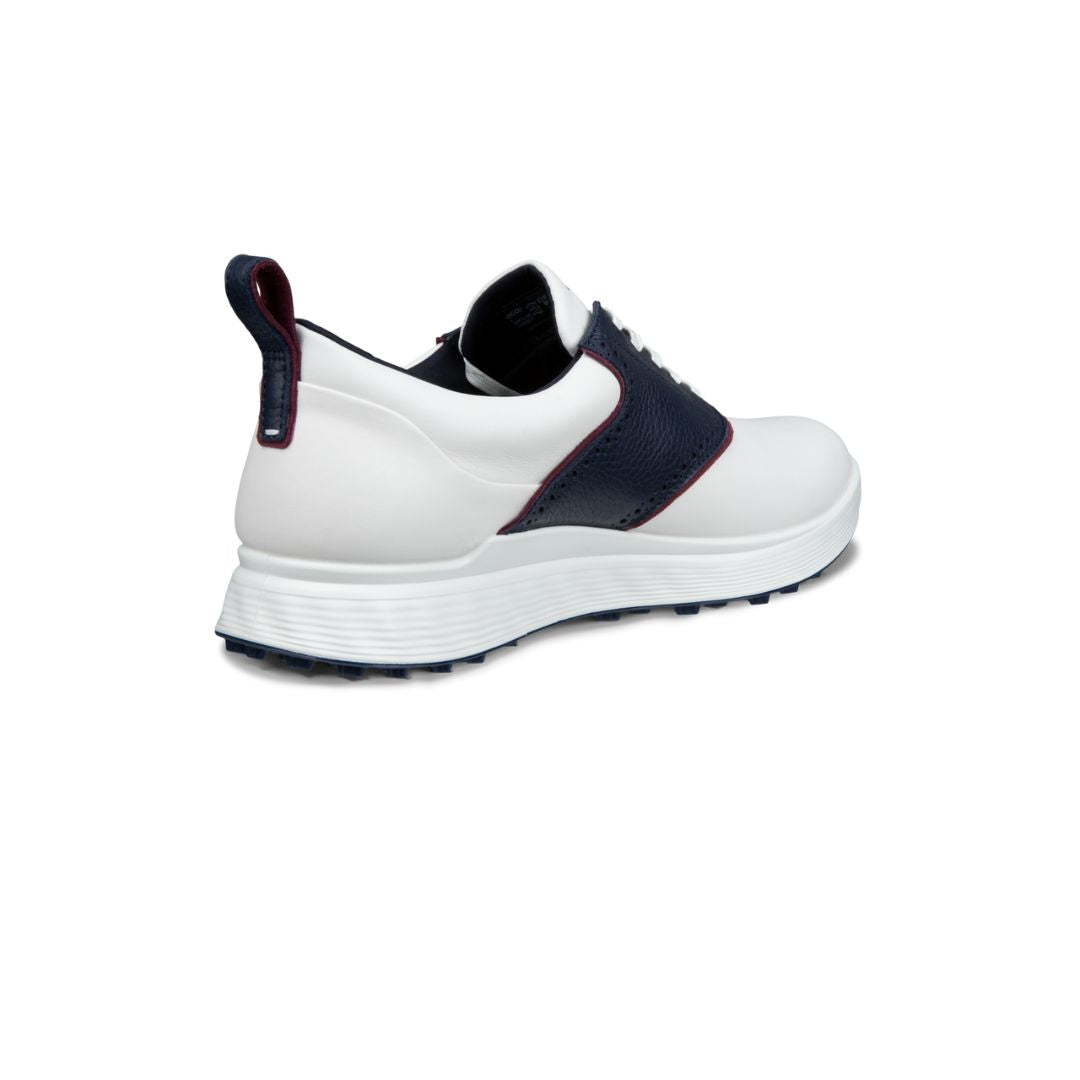 Ecco S-Casual Hybrid Golf Shoes - White & Marine