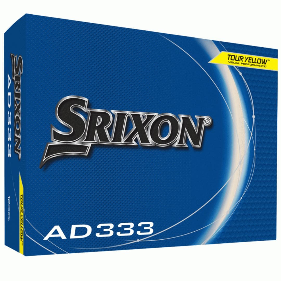 Srixon AD333 Golf Balls (Yellow)
