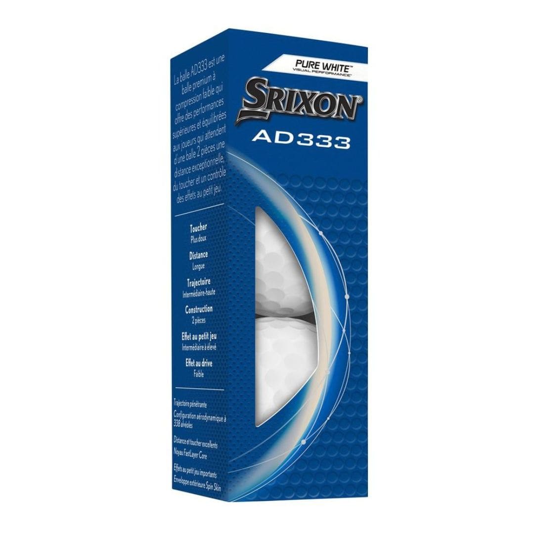 Srixon AD333 Golf Balls - White
