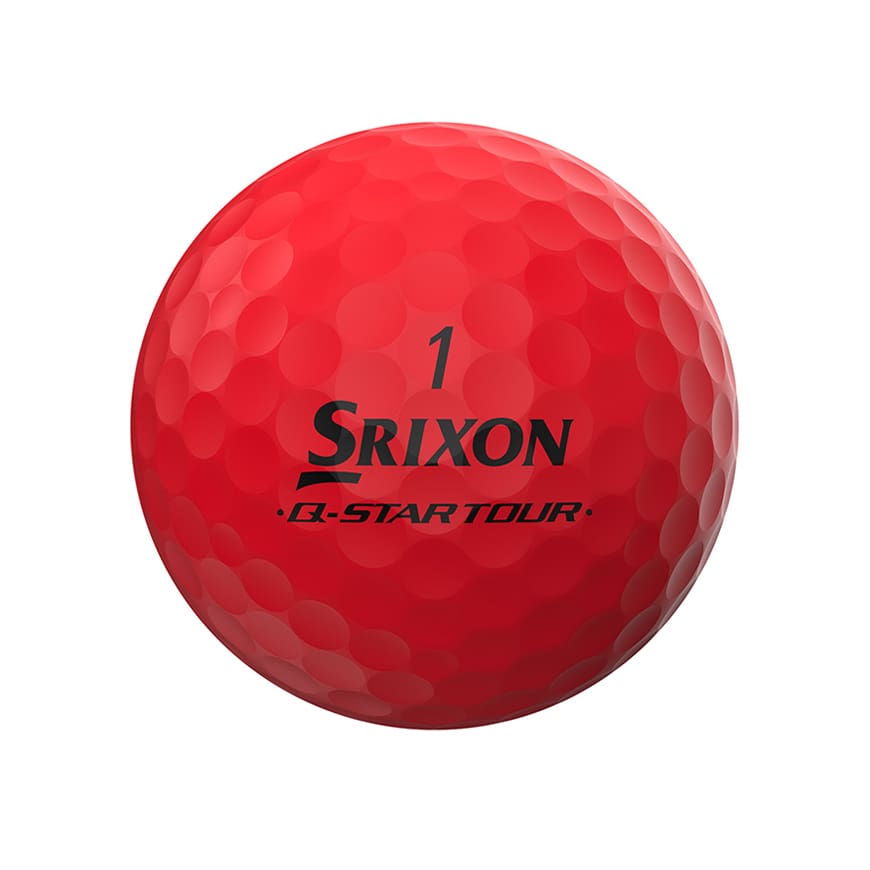 Srixon Q-Star Divide Golf Balls (Yellow & Red)