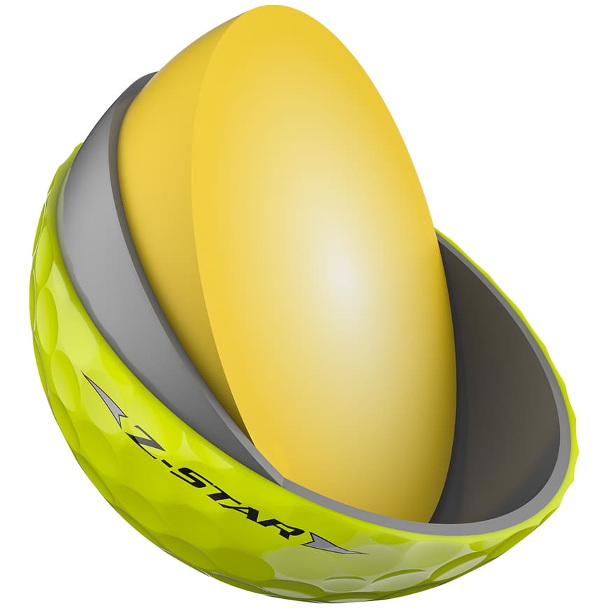 Srixon Z-Star Golf Balls 2025 (Yellow)