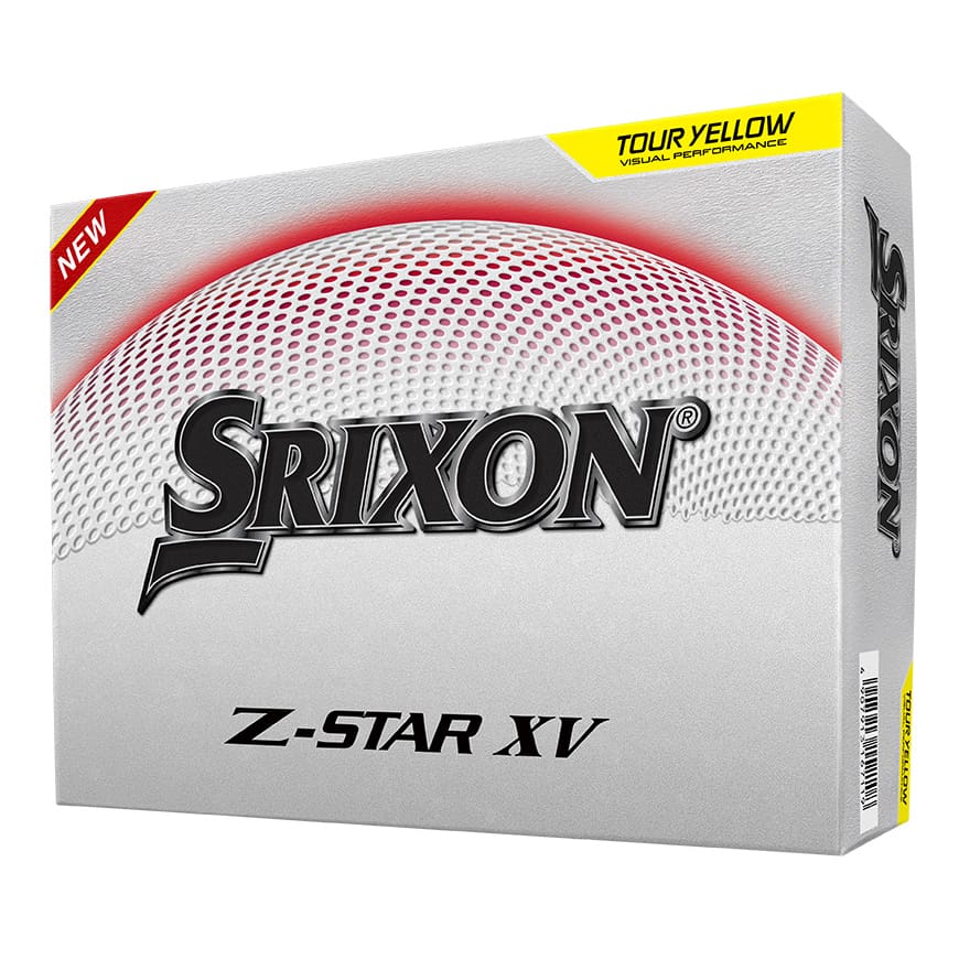 Srixon Z-Star XV Golf Balls 2025 (Yellow)