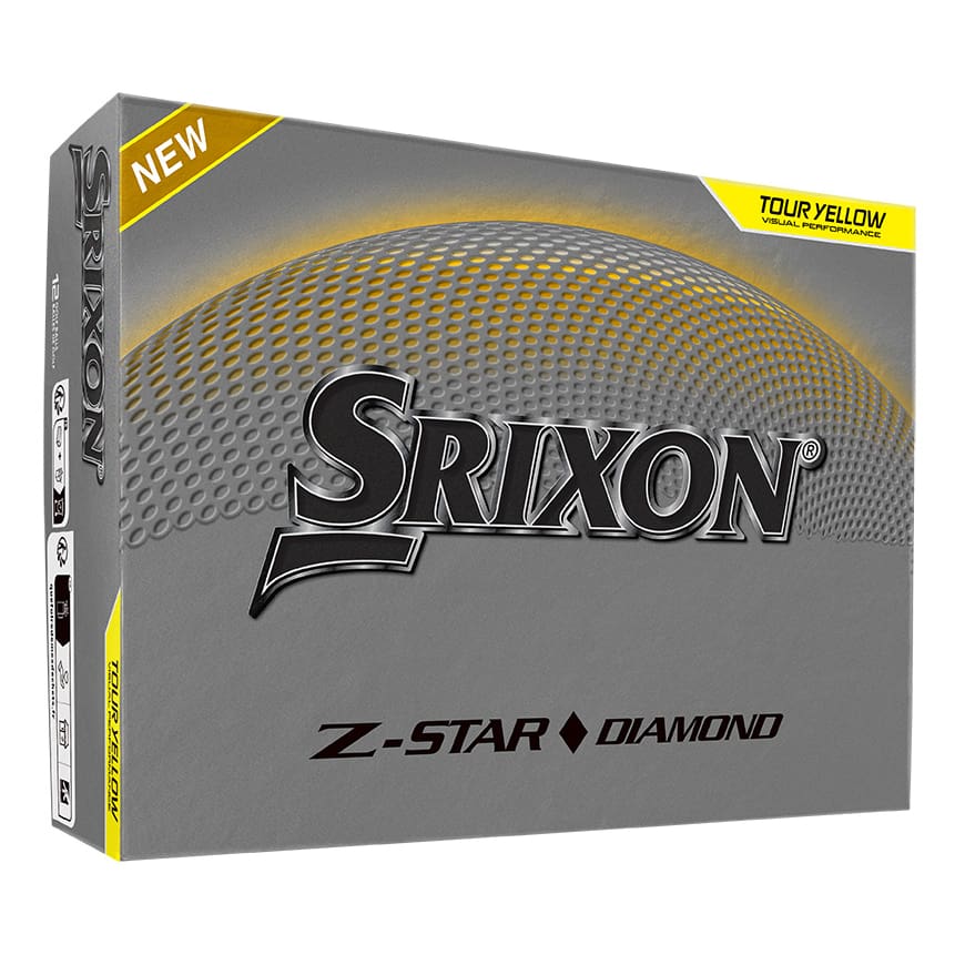 Srixon Z-Star Diamond Golf Balls 2025 (Yellow)