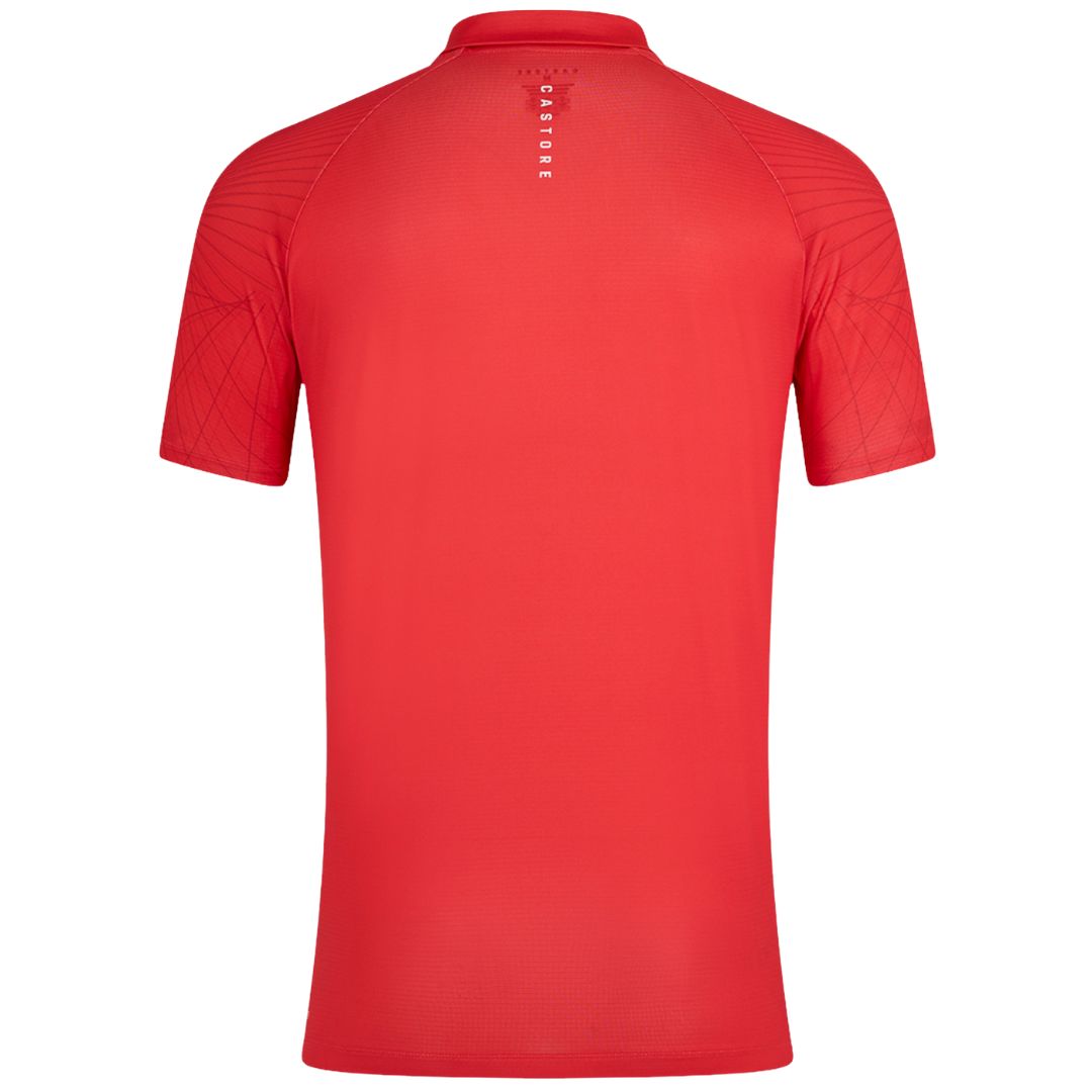 Castore Club Shoulder Graphic Golf Polo Shirt