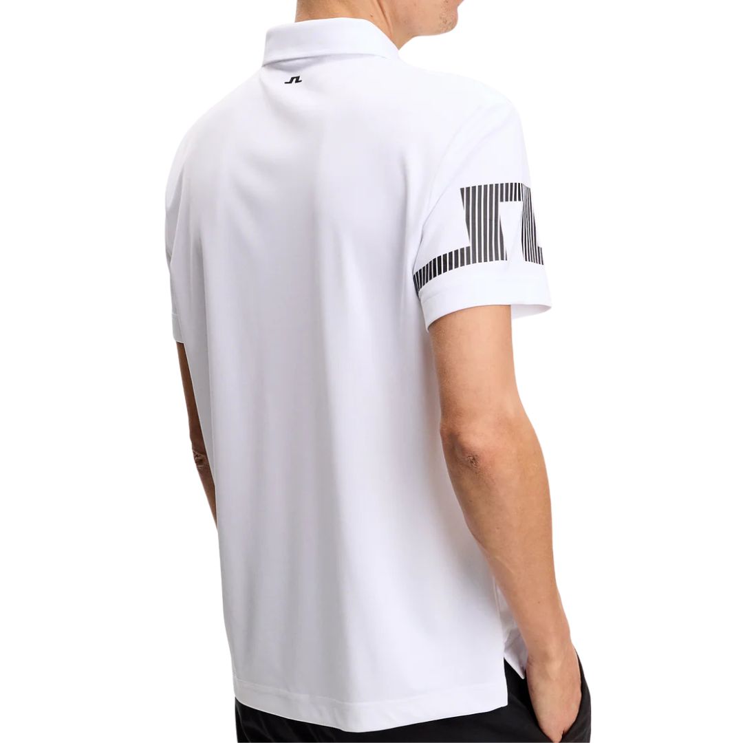 J Lindeberg Heath Polo Shirt - White