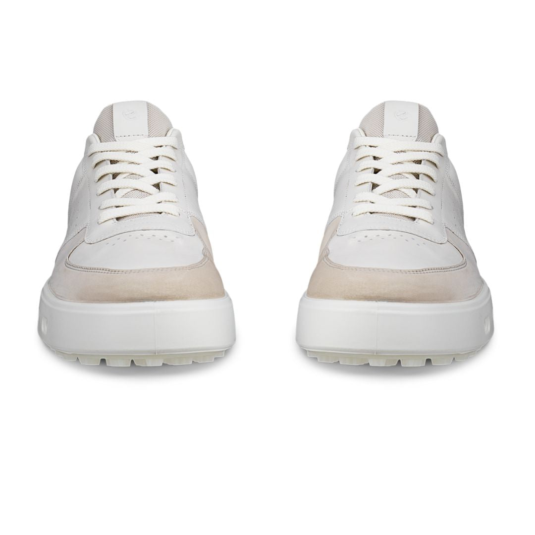 Ecco Street 720 Gore-Tex Golf Shoes - Gravel, White & Bay Green