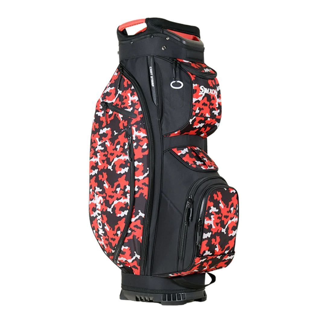 Srixon Premium Golf Cart Bag (Black & Red Camo)