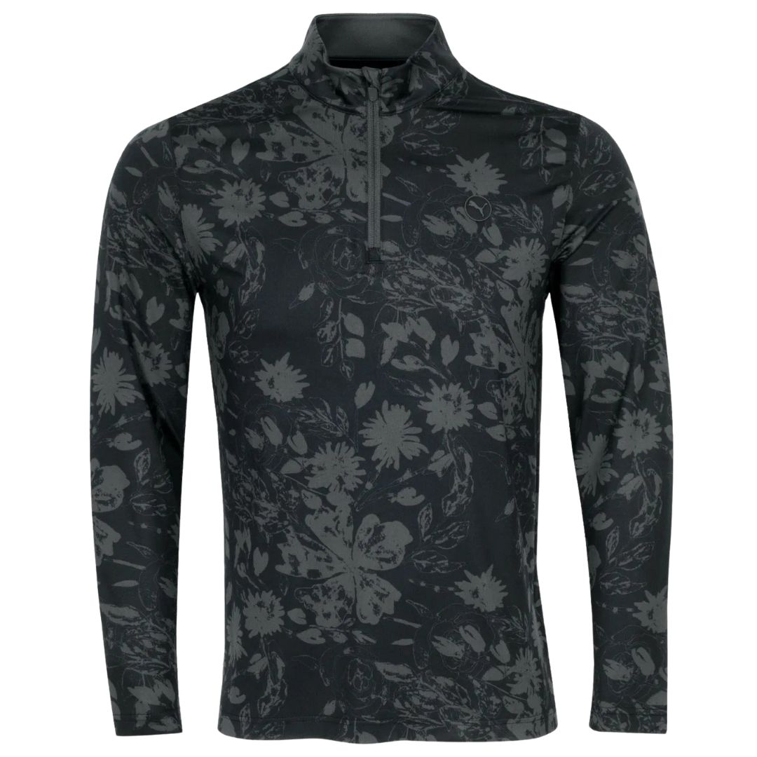 Puma Pure 2.0 Rose Golf Quarter-Zip Midlayer