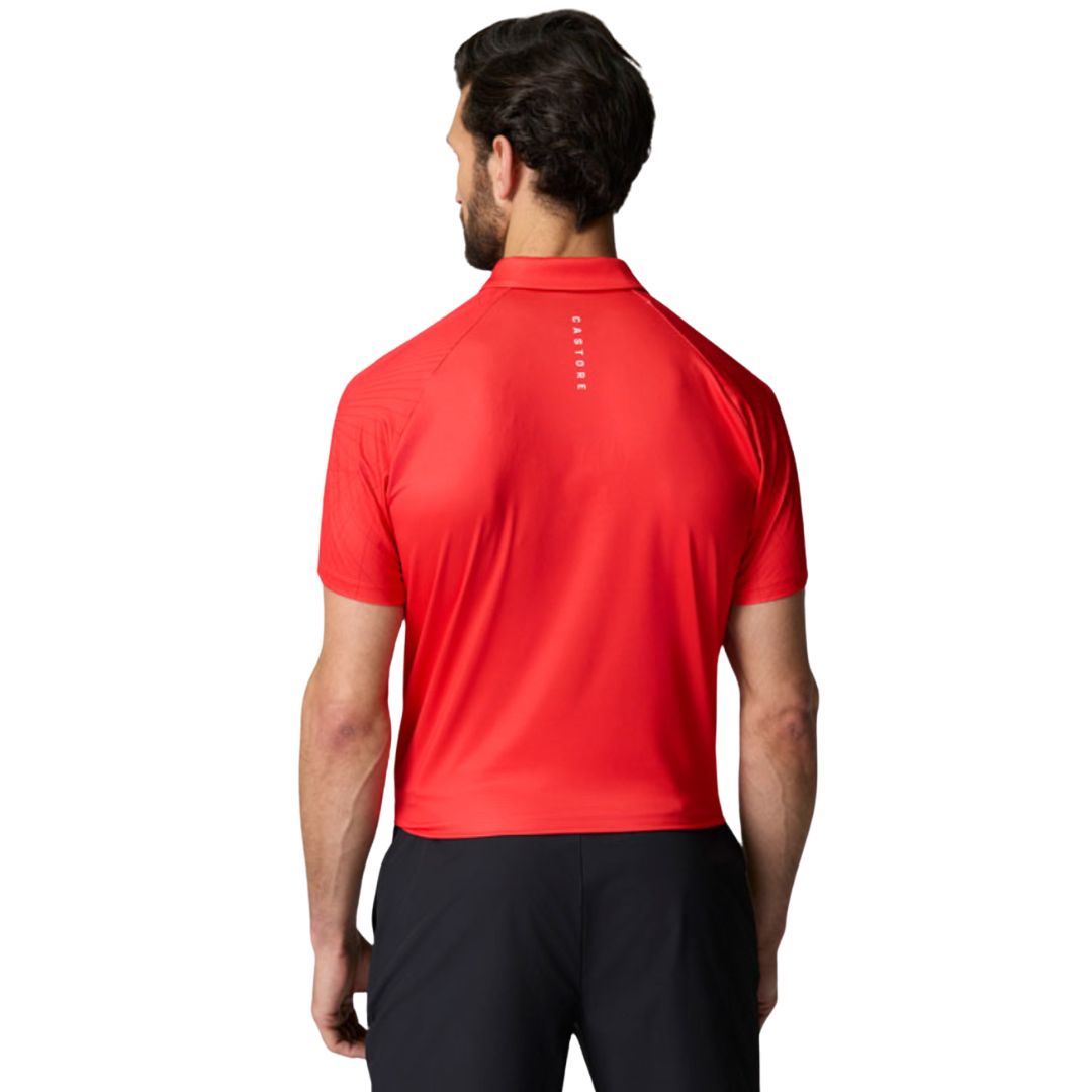 Castore Club Shoulder Graphic Golf Polo Shirt