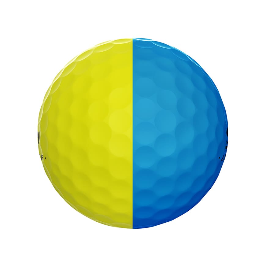 Srixon Q-Star Divide Golf Balls (Yellow & Blue)