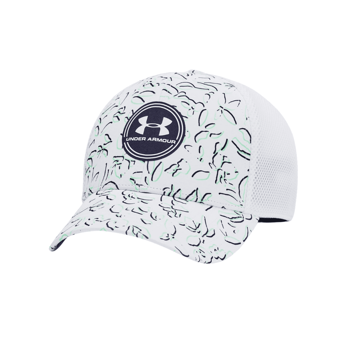 Under Armour Iso-Chill Driver Mesh Cap (White)