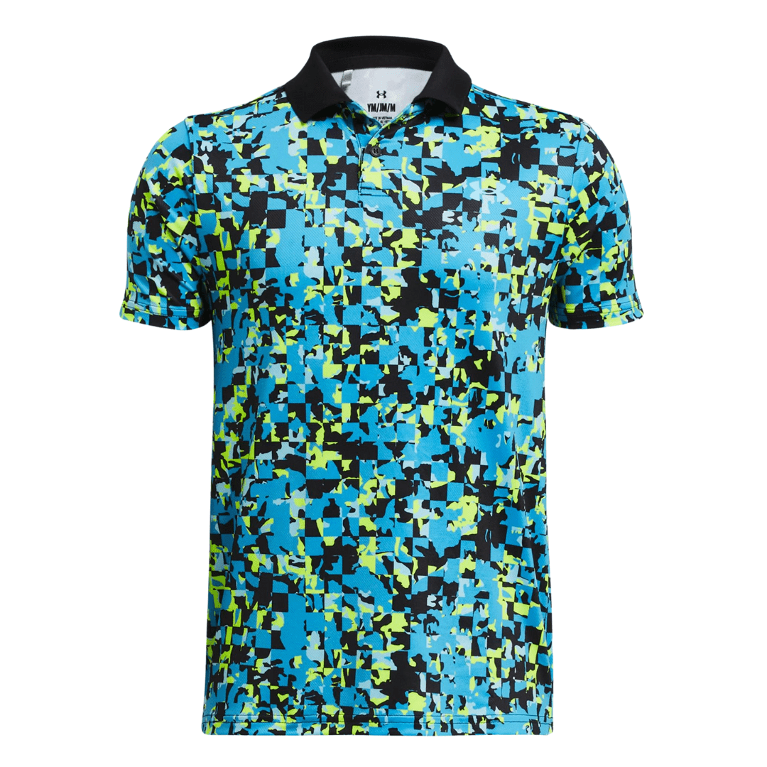 Boys' UA Matchplay Printed Polo (Capri)