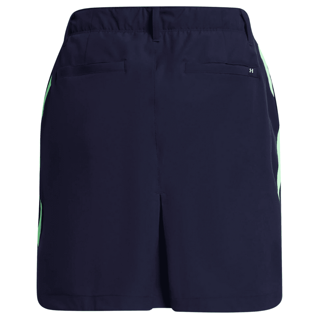 Under Armour Women's Drive Woven Skort (Midnight Navy/Matrix Green)