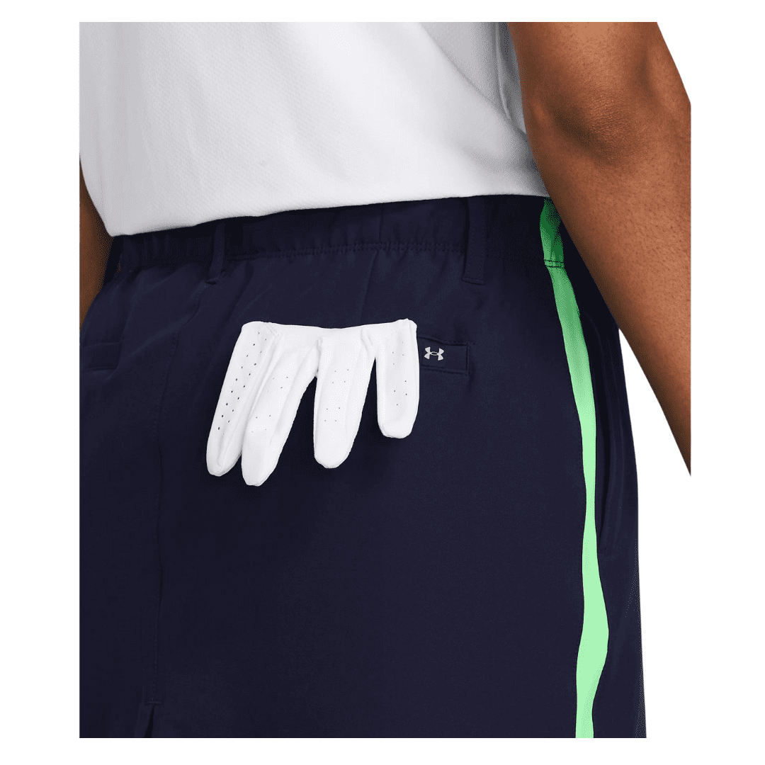 Under Armour Women's Drive Woven Skort (Midnight Navy/Matrix Green)