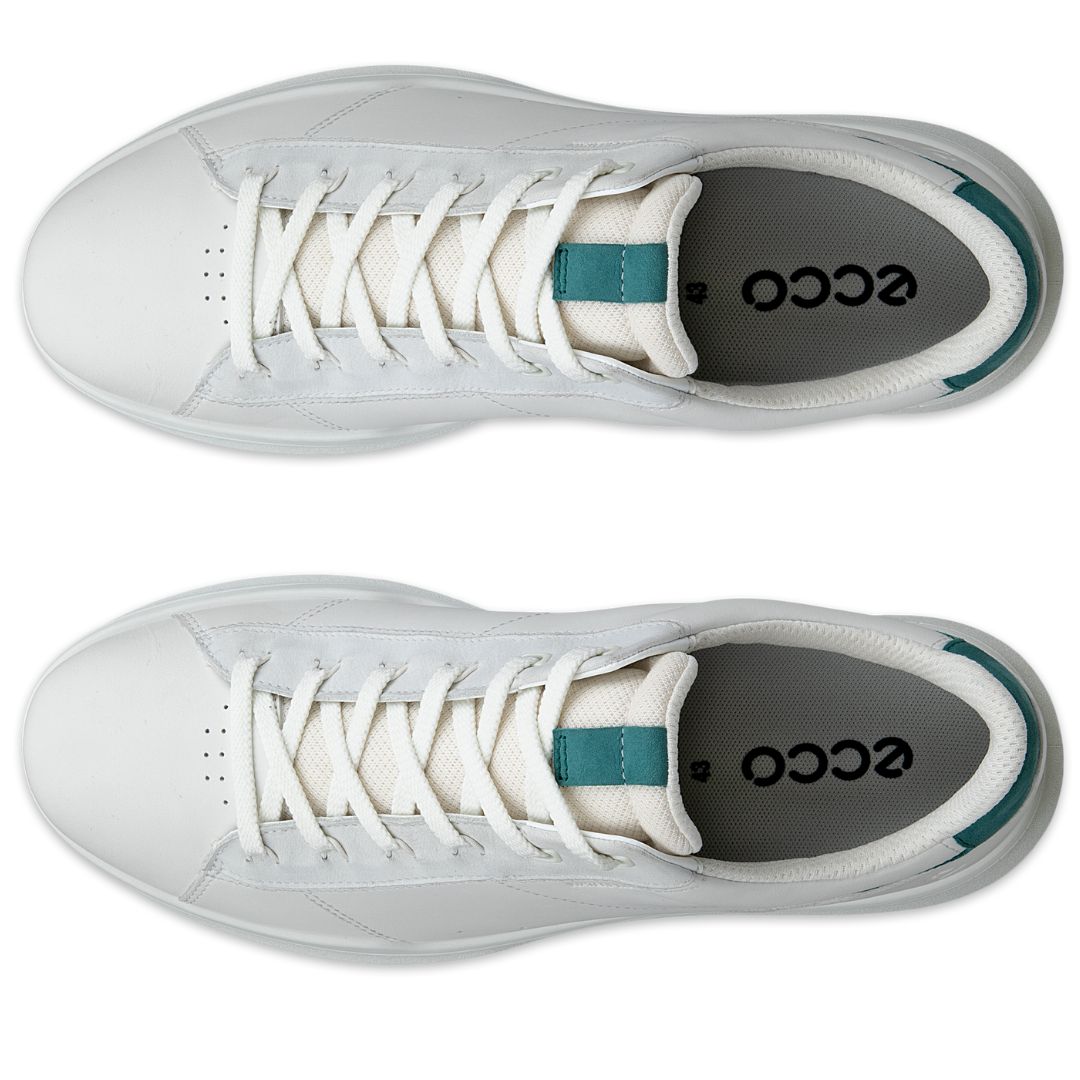Ecco Street Vibe Golf Shoes - White & Baygreen