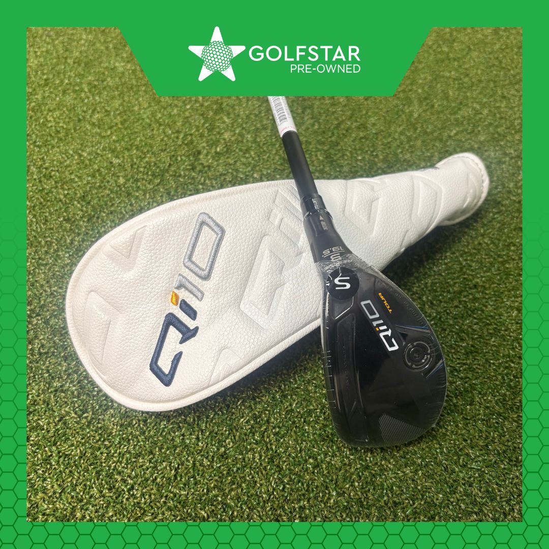 Taylormade Qi10 Tour 3 Hybird - 19.5 Degree - Tensei AV Blue 75g Stiff - Z-Grip Black/Grey