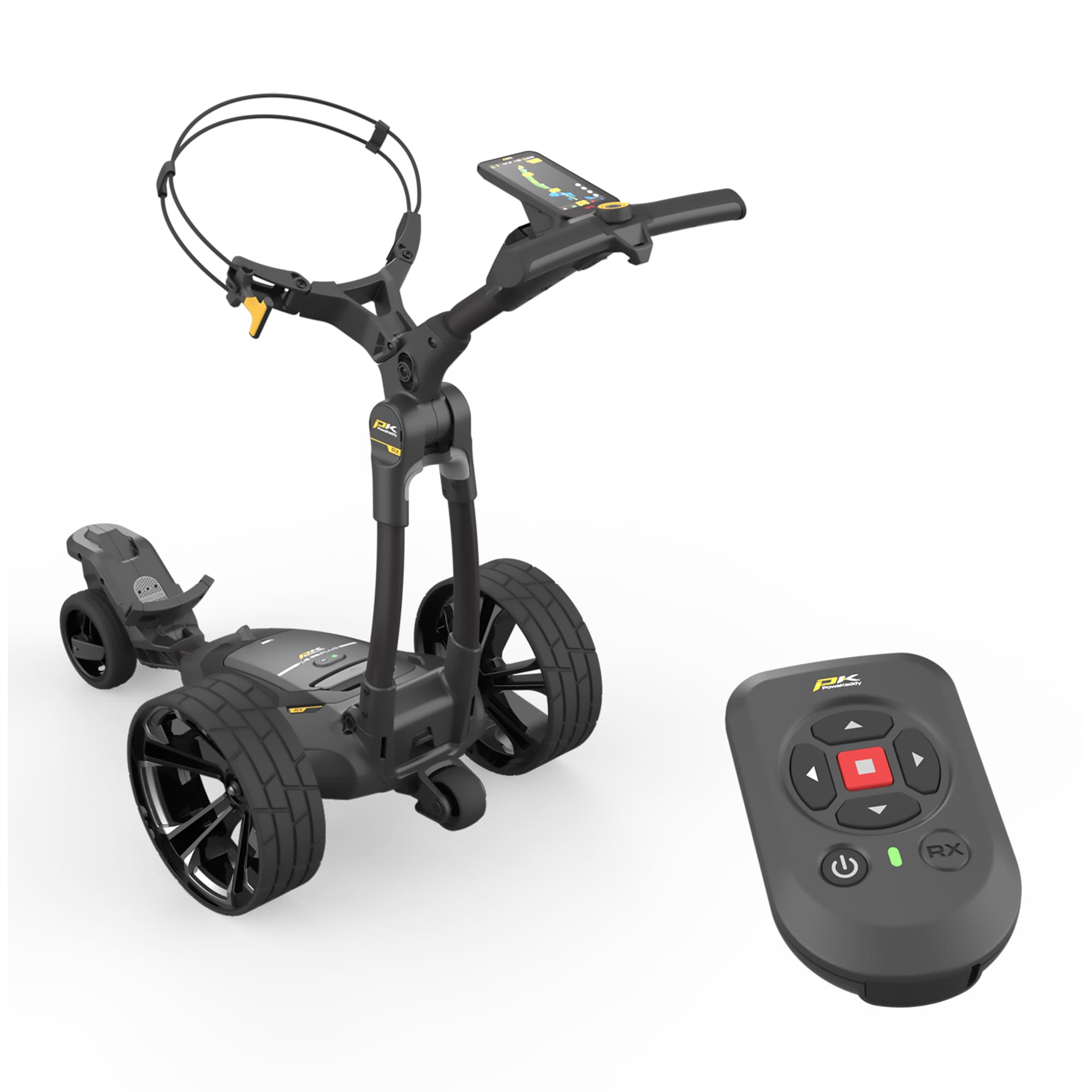 Powakaddy RX12 Remote GPS Electric Trolley - XL Lithium Battery