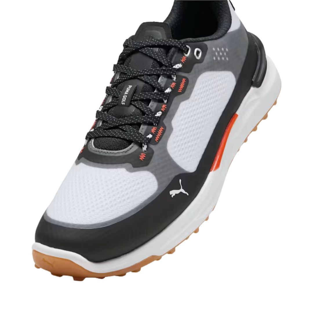 Puma Ignite Elevate X Spikeless Golf Shoes - Puma White & Puma Black