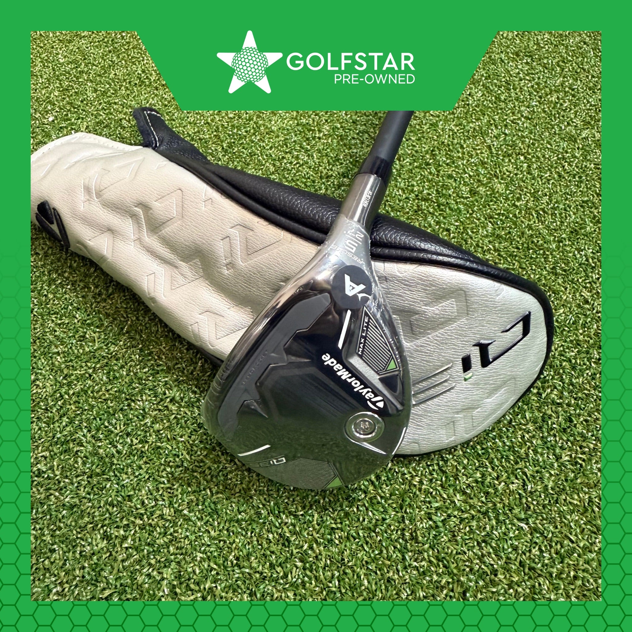 TaylorMade Qi35 Max Lite 5 Hybrid - 27° - Vanquish 50g A-Flex (Soft Regular) - Z-Grip