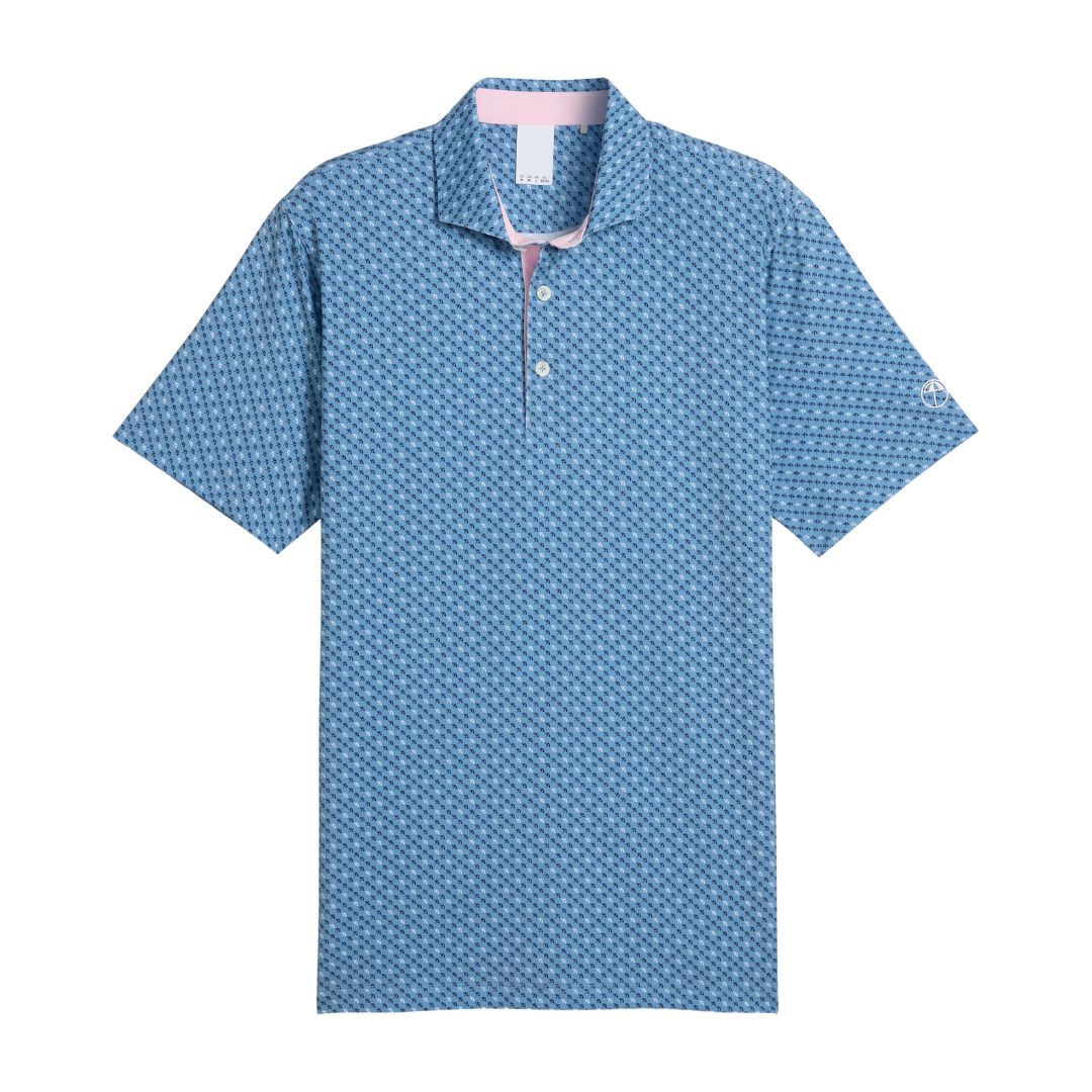 Puma x Arnold Palmer Micro Umbrellas Golf Polo Shirt