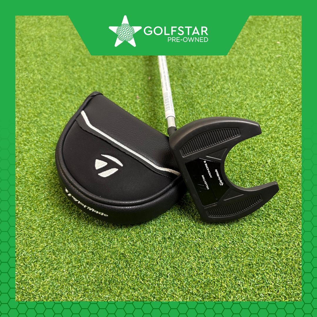 Taylormade TP Black Ardmore 6 Putter - 34 Inch - Flow Neck - Lamkin Pistol Grip