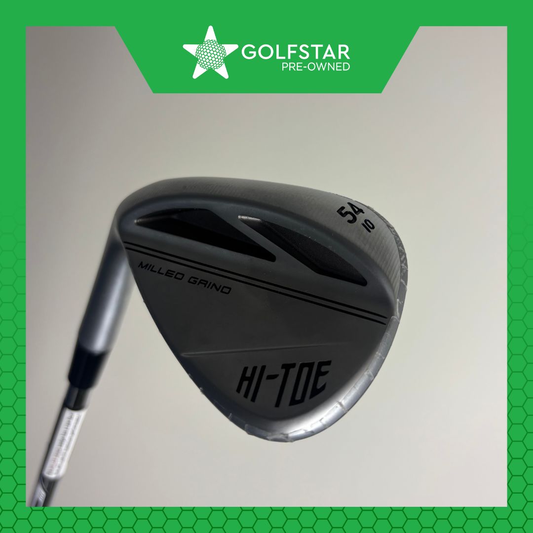 TaylorMade Hi-Toe 3 Chrome 54°/10 - KBS Hi-Rev 2.0 115 Wedge Flex - Lamkin Crossline - LEFT HANDED