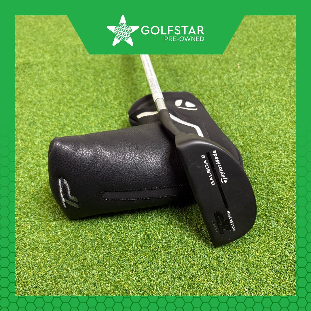 Taylormade TP Black Balboa 8 Putter - 35 Inch - Plumbers Neck - Lamkin Pistol Grip
