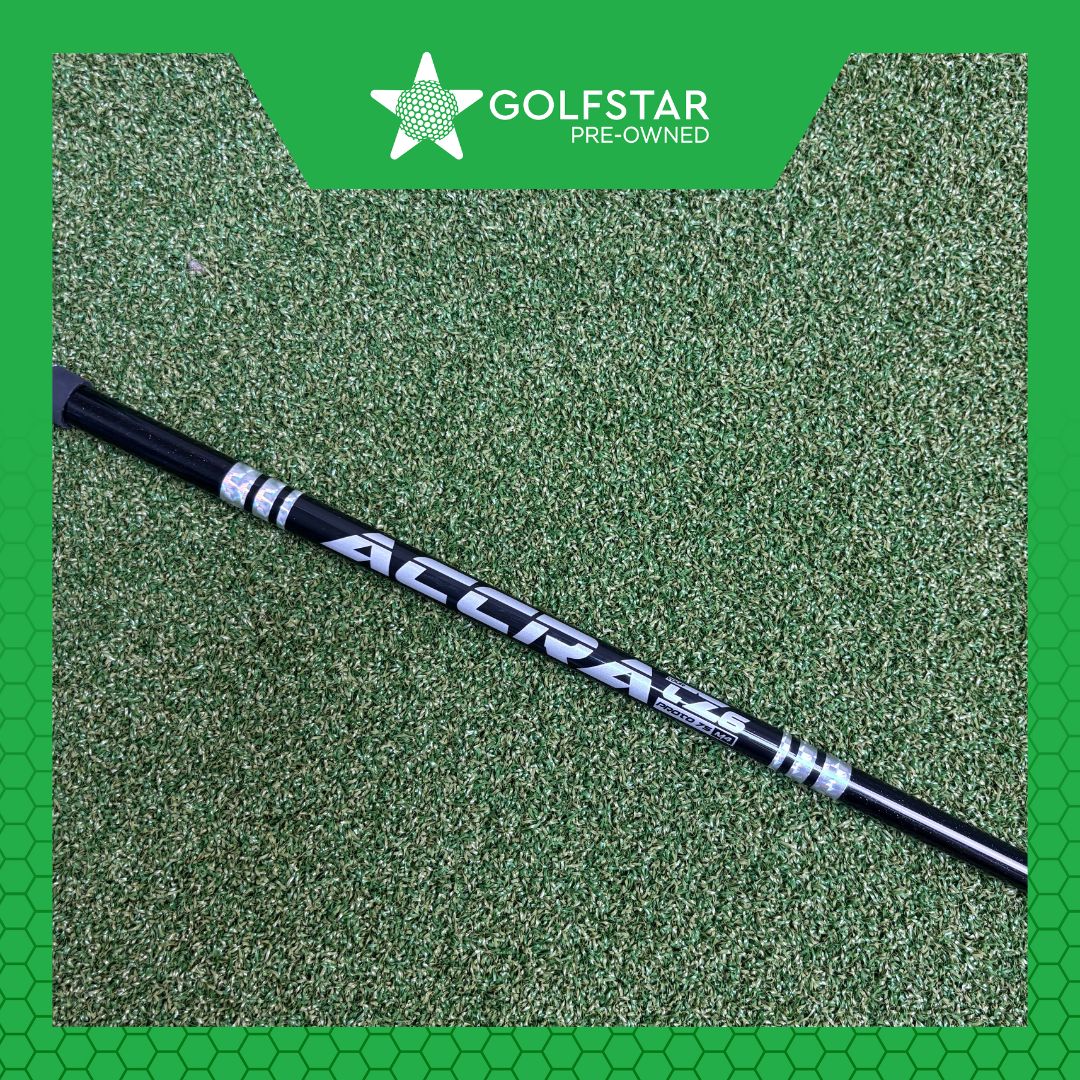 Accra TZ6 Proto 75g M4 (Stiff Flex) Driver Shaft - Taylormade Adaptor - Z-Grip