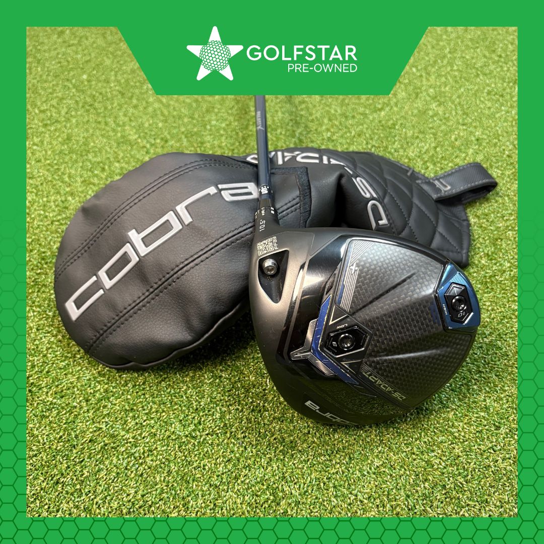 Cobra DS-ADAPT X 10.5° Driver - Denali Blue 60g Stiff (6.0) - Standard Grip