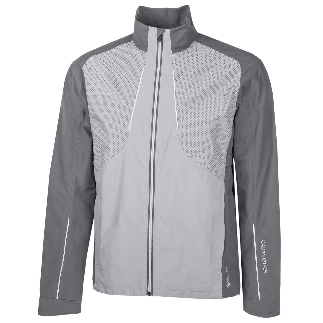 Galvin Green Albert Waterproof Golf Jacket (Forged Iron/Sharkskin/Cool Grey)