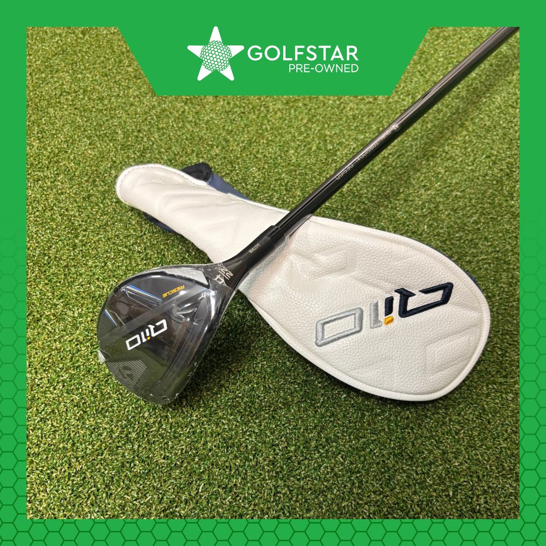 TaylorMade Qi10 4 Hybrid - 22 Degree - HZRDUS Black 90g 6.5 (Extra Stiff) - Tour Velvet - LEFT HANDED