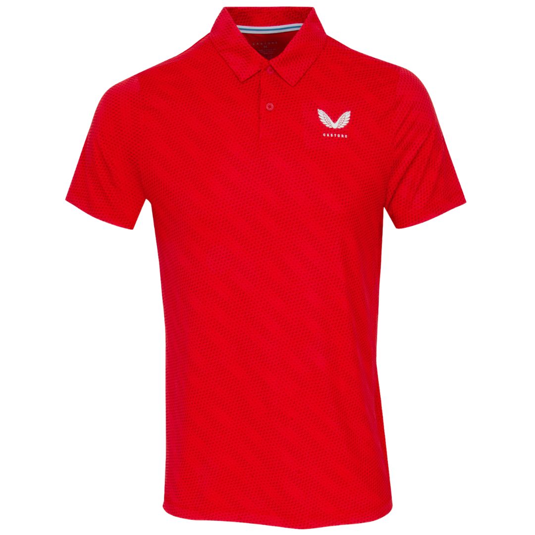 Castore Club Golf Ball Printed Polo