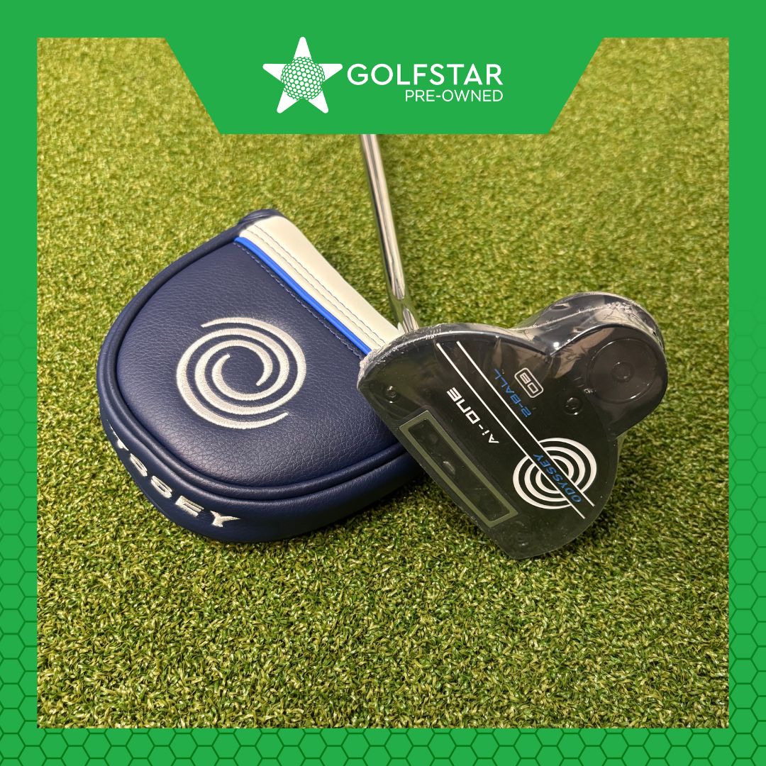 Odyssey Ai-One 2-Ball Double Bend - 35" - Odyseey Pistol Grip