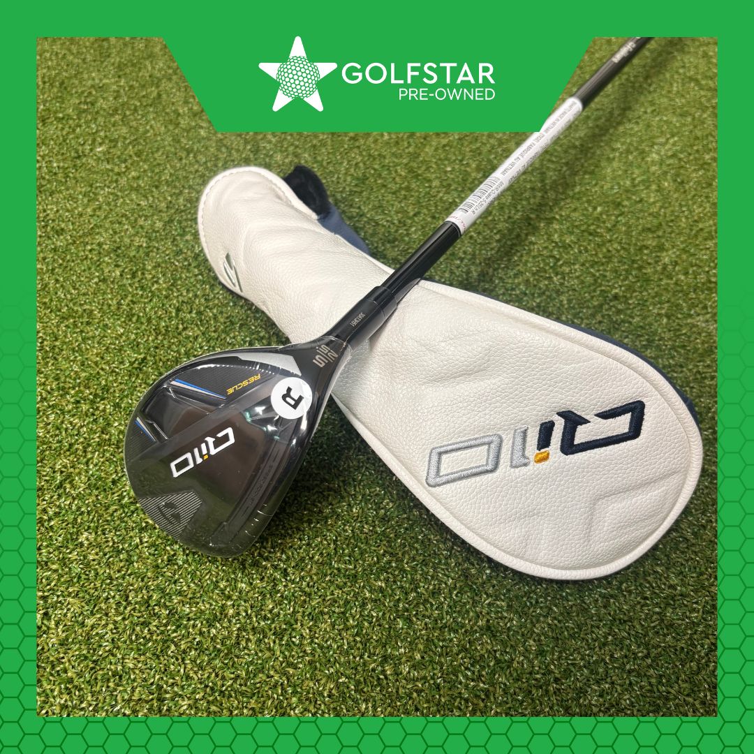 TaylorMade Qi10 5 Hybrid - 25 Degree - Ventus Blue TR 60g Regular - Lamkin Crossline 360 - LEFT HANDED