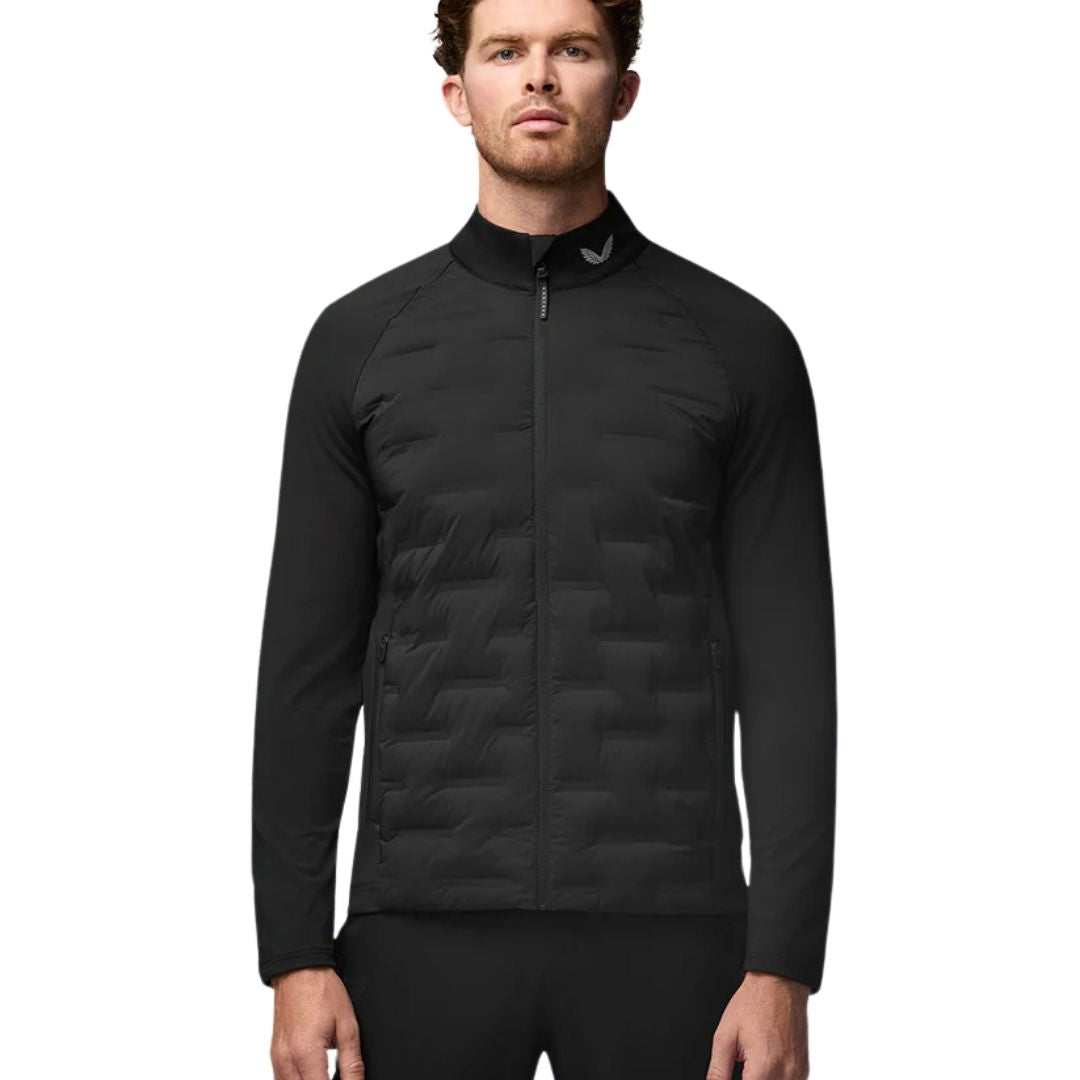 Castore Pinnacle Hybrid Jacket (Black & Mid Grey)