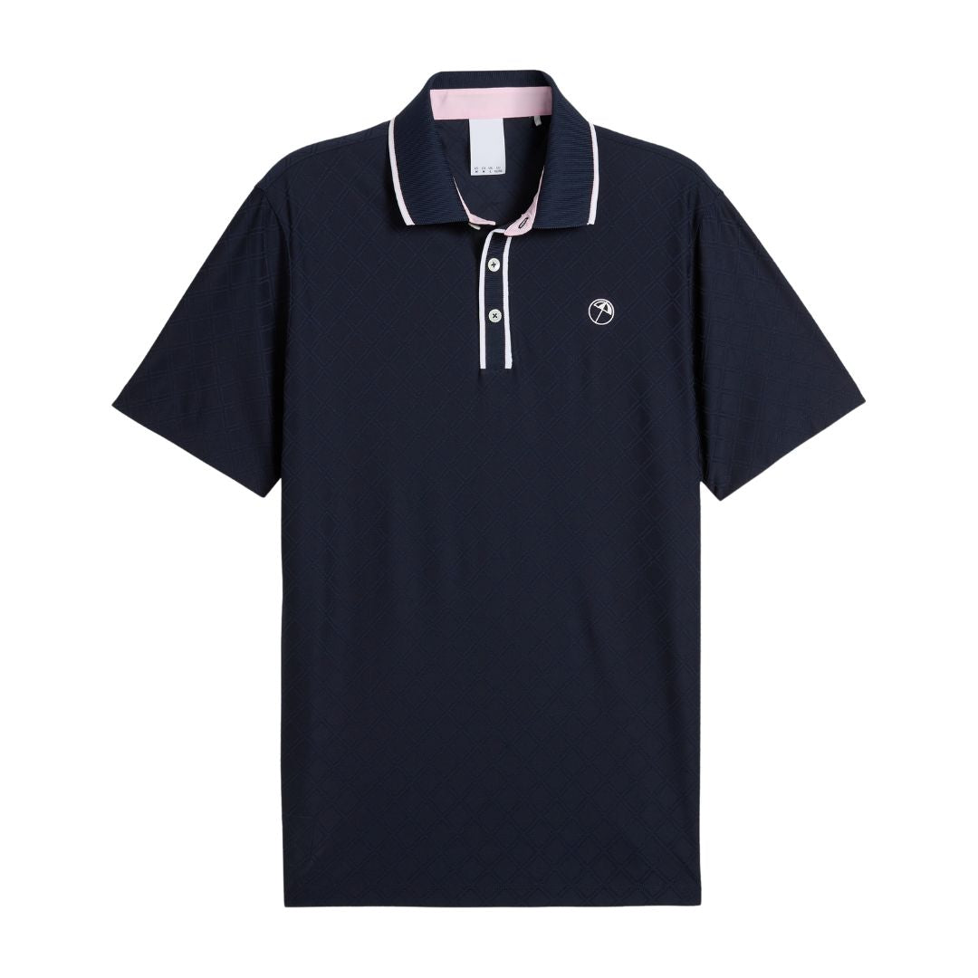 Puma x Arnold Palmer Tipped Jacquard Golf Polo Shirt