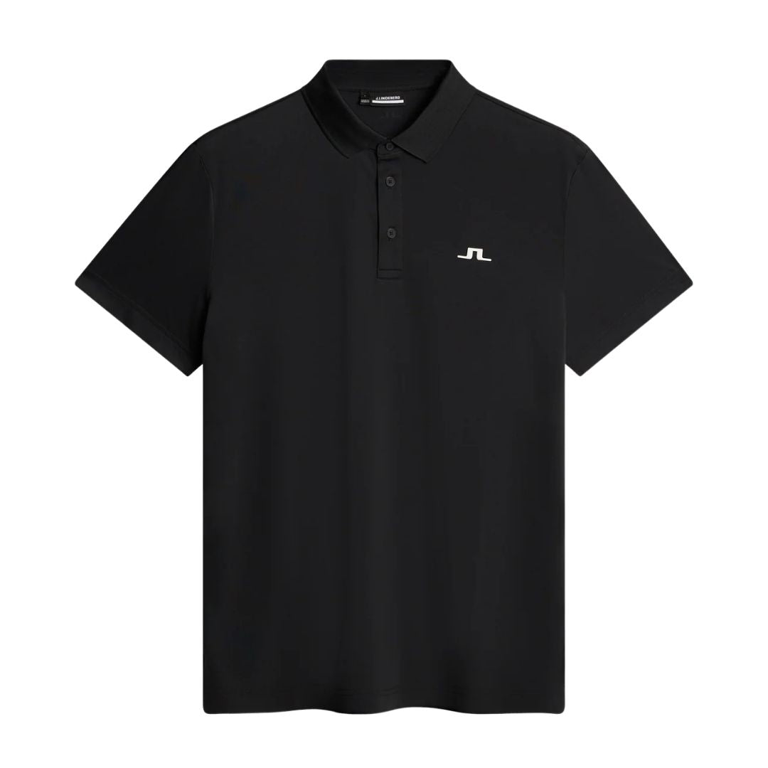 J Lindeberg Bridge Polo Shirt - Black