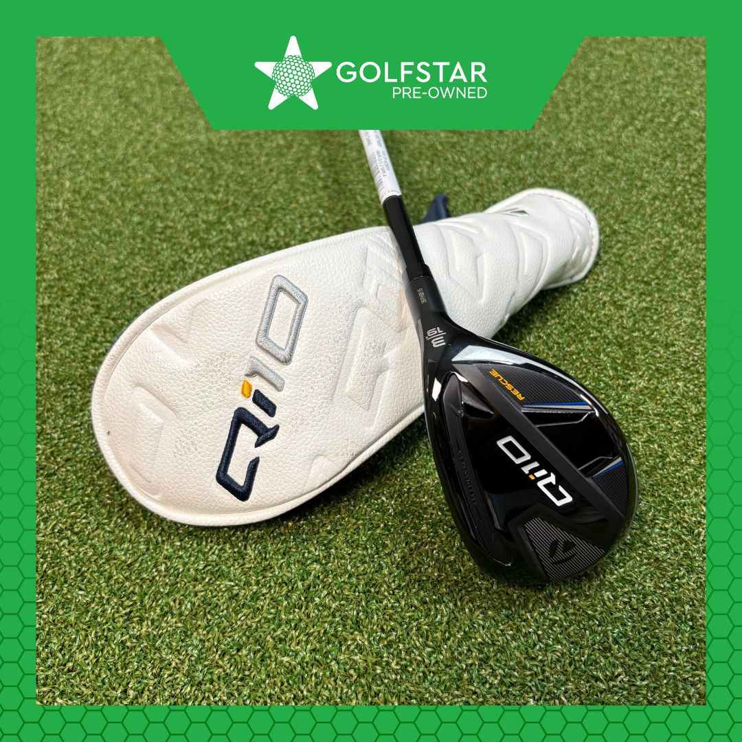 TaylorMade Qi10 19° 3 Hybrid - Ventus TR Blue 50g A-Flex - Lamkin Crossline