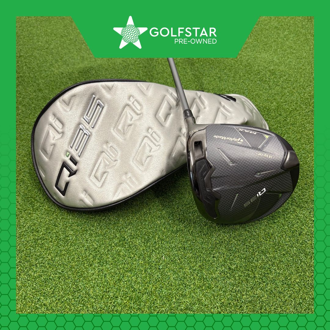 TaylorMade Qi35 Max 9° Driver - Fujikura Speeder 50g Stiff - Z-Grip