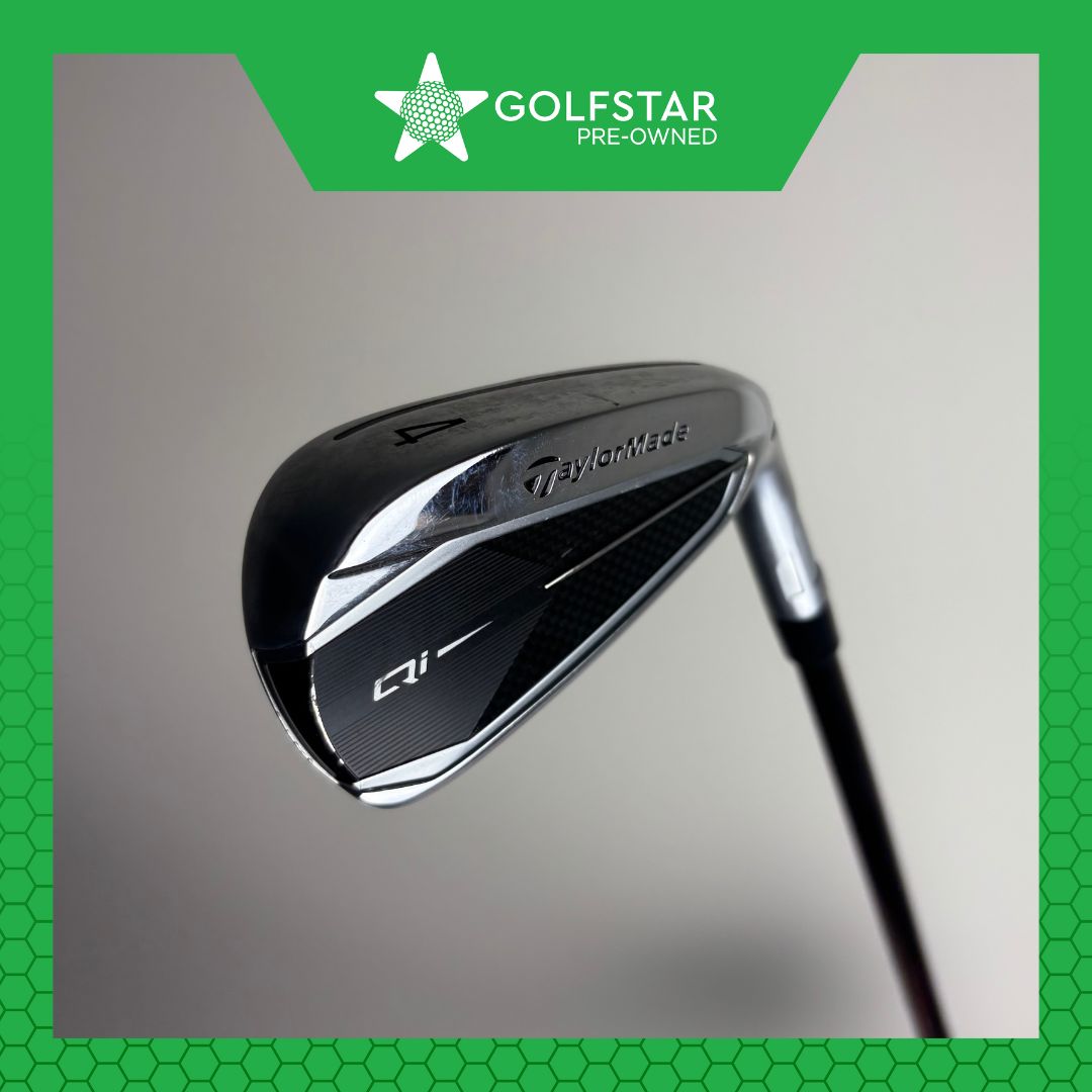 Taylormade Qi 4 Iron - KBS Tour Black X-Stiff - MCC +4 Black/Grey Midsize Grip