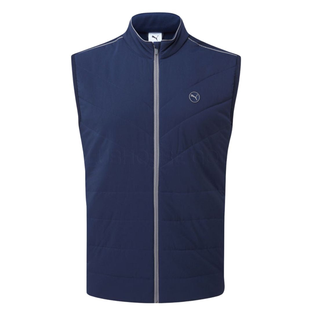 Puma Cloudspun Fleece Hybrid Vest - Deep Navy