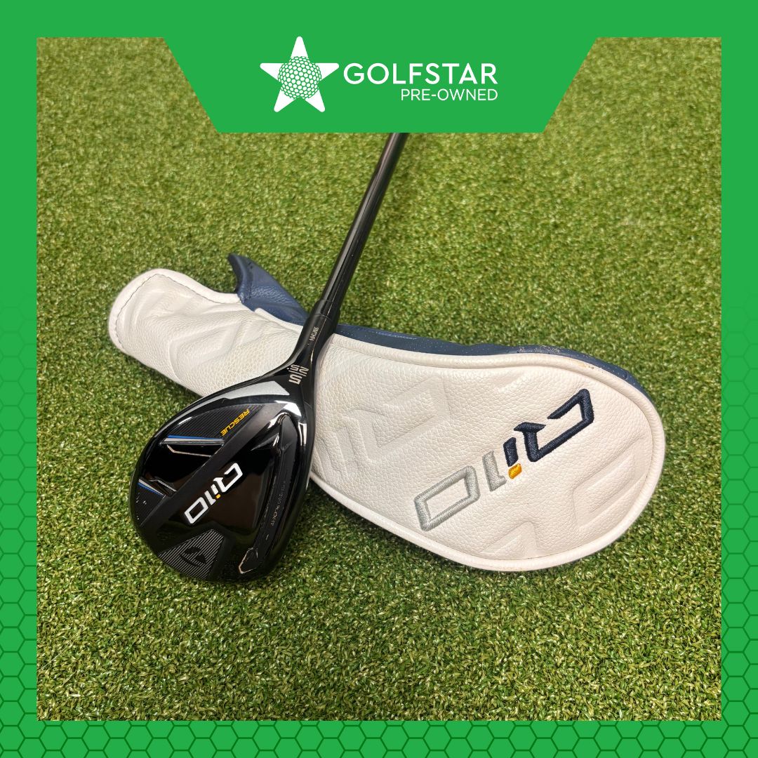 Taylormade Qi10 5 Hybrid - 25 Degree - Ventus 60g Regular - Lamkin Crossline - LEFT HANDED