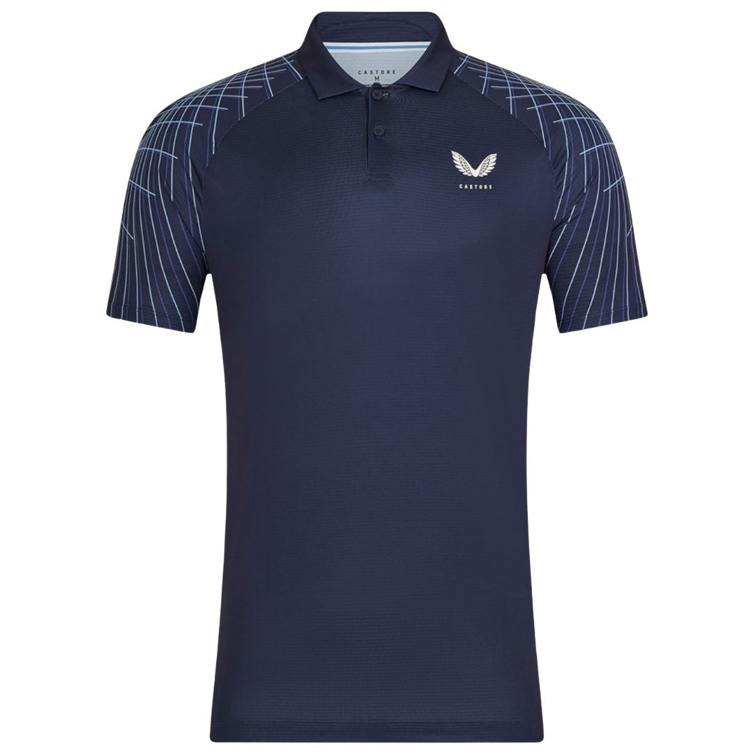 Castore Club Shoulder Graphic Golf Polo Shirt