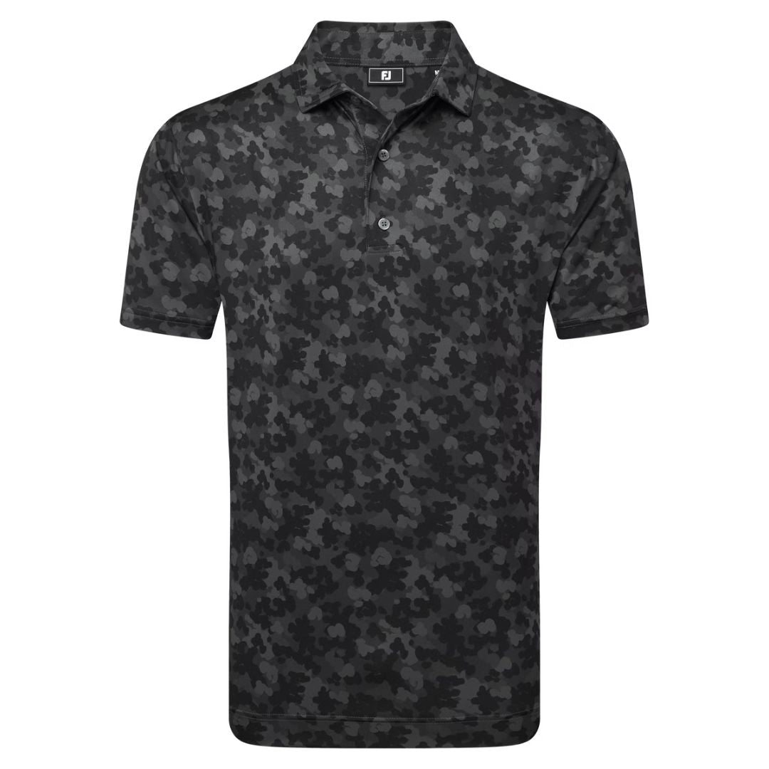 FootJoy Pop Camo Lisle Golf Polo Shirt