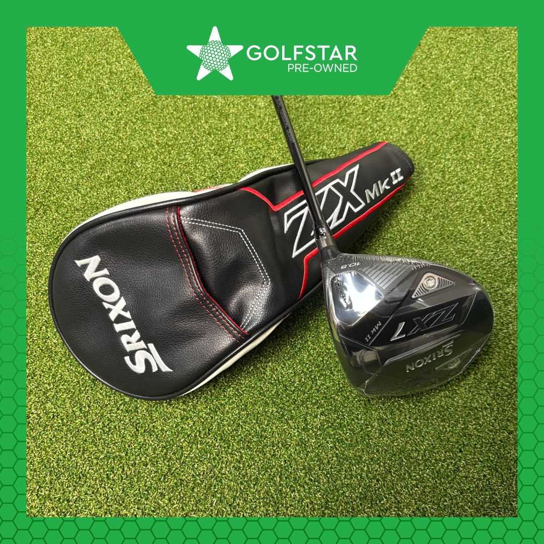 Srixon ZX7 MK2 Driver 10.5° - HZRDUS Black 70g 6.5 (Extra Stiff) - IOMIC Red/Black Grip