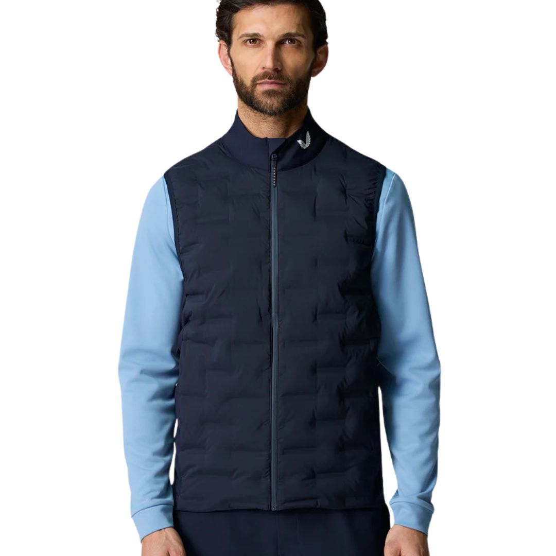 Castore Pinnacle Gilet (Midnight Navy & White)